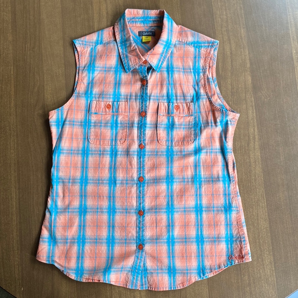 Women’s Small Cabela’s Sleeveless Shirt/Tank